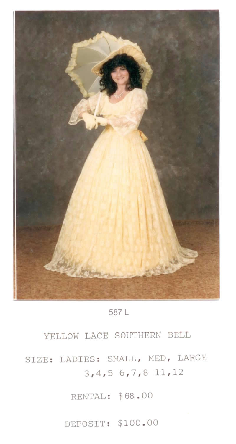 SOUTHERN BELL - YELLOW LACE